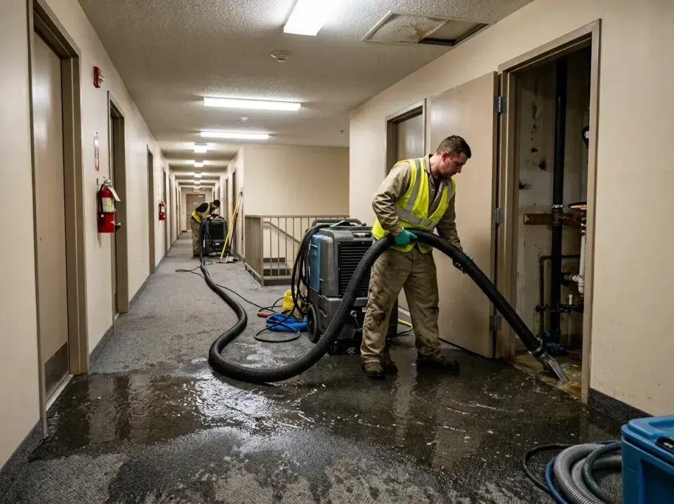 multi-unit-apartment-hallway-f-005 — frequently asked questions, Emergency Burst Pipe Water Extraction & Removal in Glenvill…